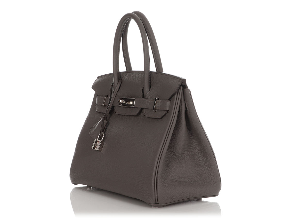 Hermès Etain Togo Birkin 30 - Image 4