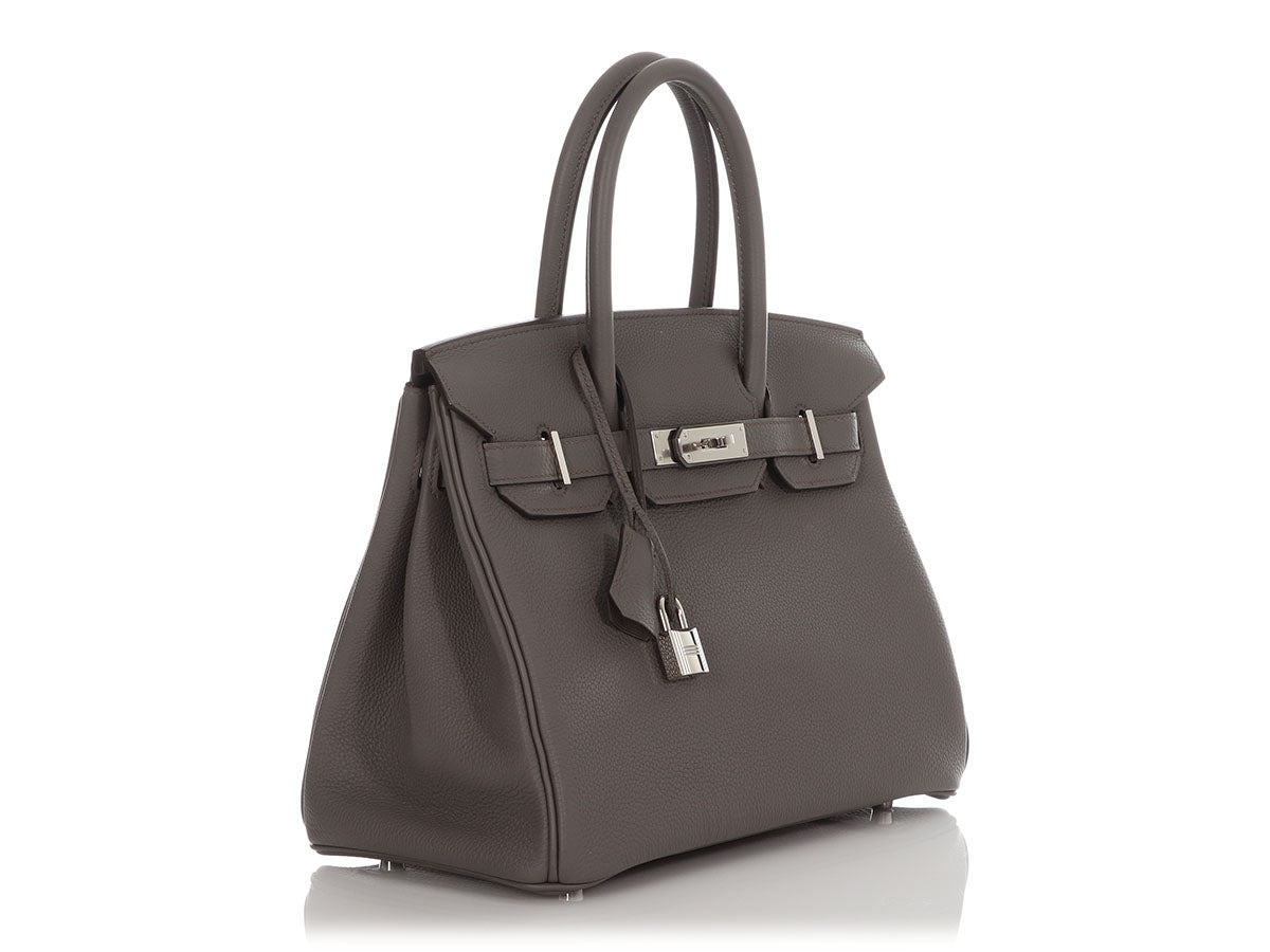 Hermès Etain Togo Birkin 30 - Image 6