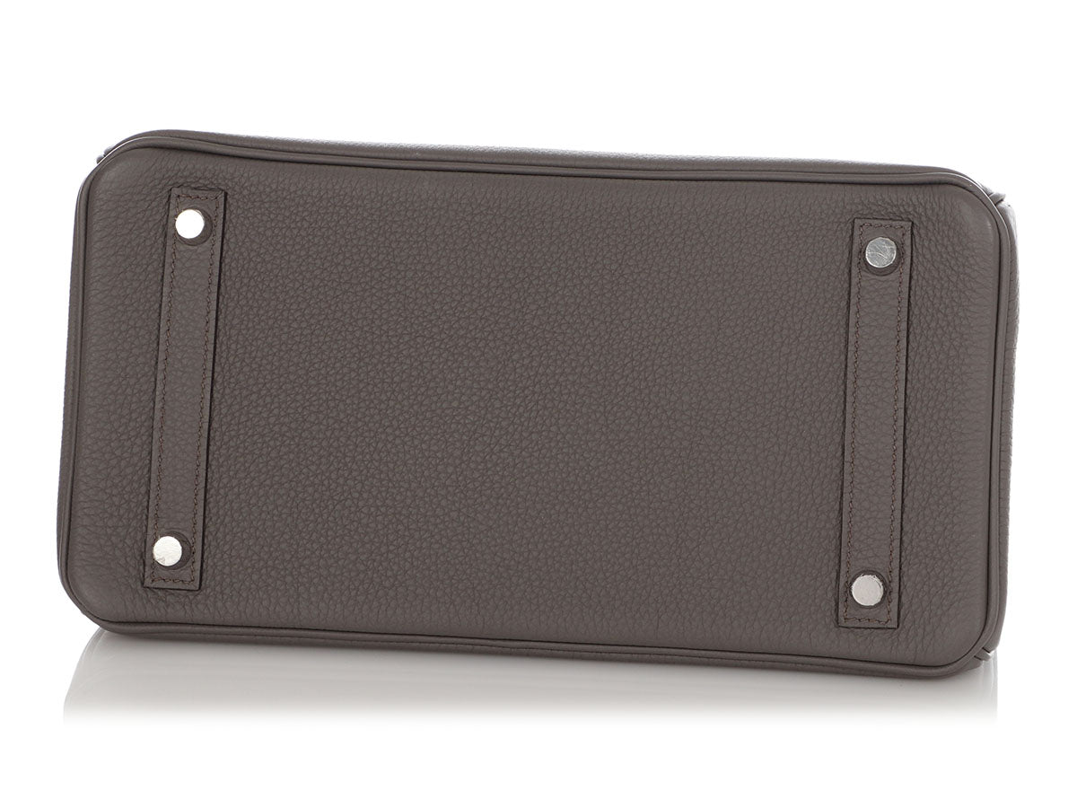 Hermès Etain Togo Birkin 30 - Image 7