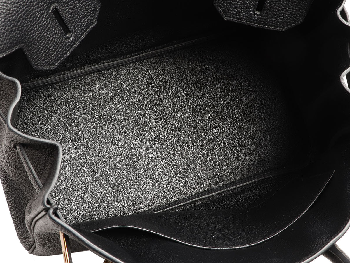 Hermès Black Togo Birkin 30 - Image 10