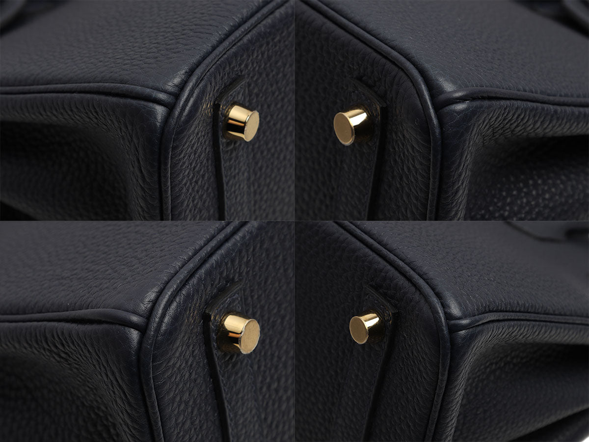 Hermès Bleu Nuit Togo Birkin 25 - Image 8