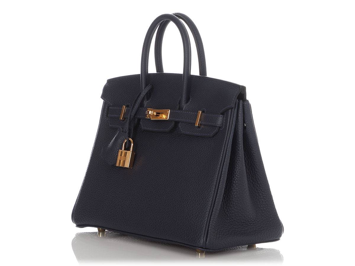 Hermès Bleu Nuit Togo Birkin 25 - Image 3