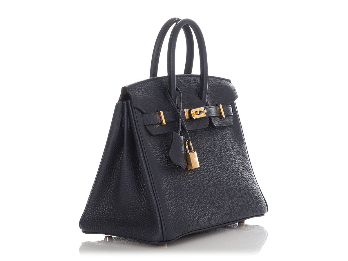 Hermès Bleu Nuit Togo Birkin 25 - Image 5