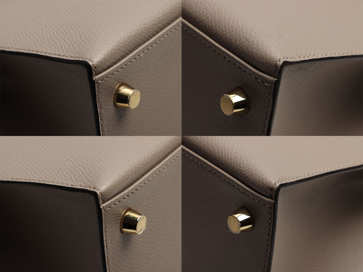 Hermès Gris Asphalte Epsom Kelly 25 - Image 9
