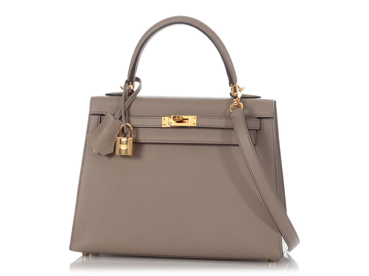 Hermès Gris Asphalte Epsom Kelly 25 - Image 2