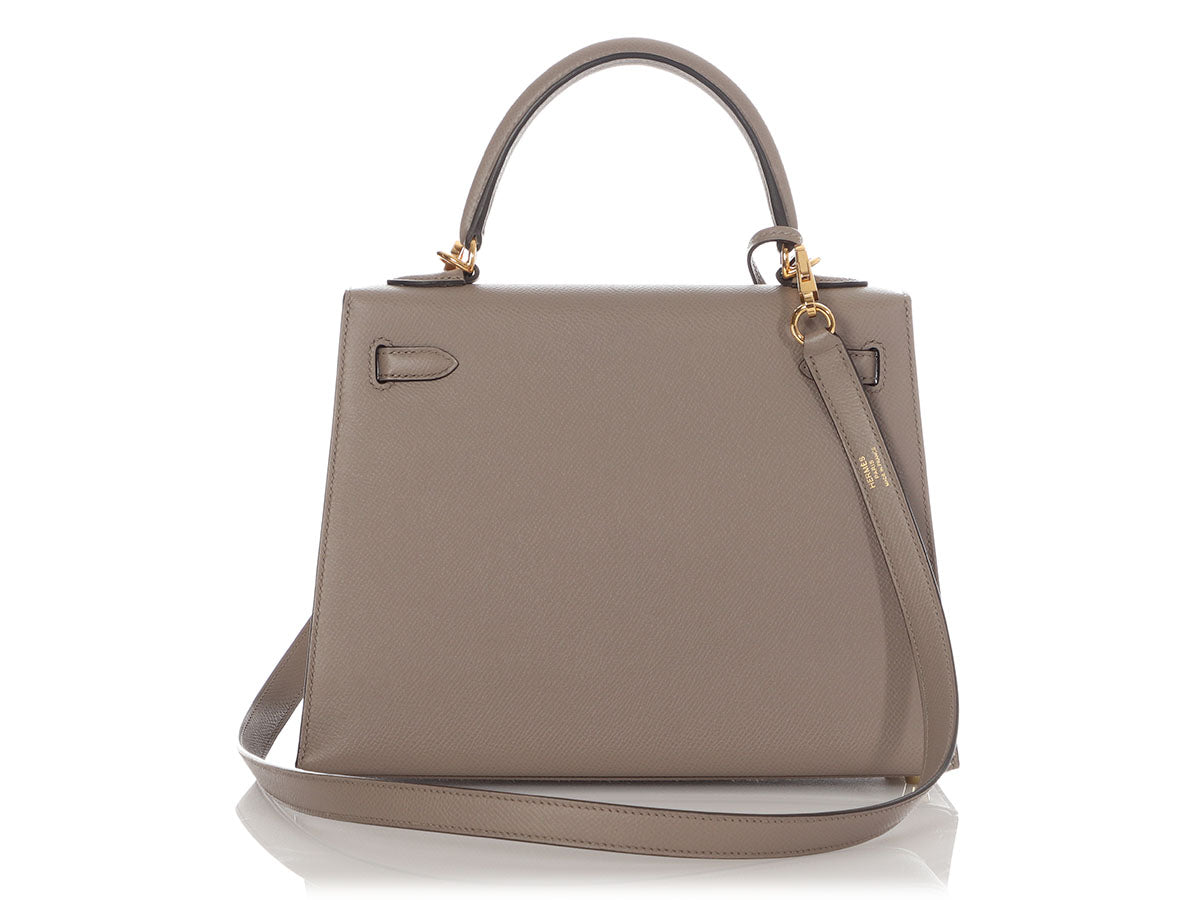 Hermès Gris Asphalte Epsom Kelly 25 - Image 4
