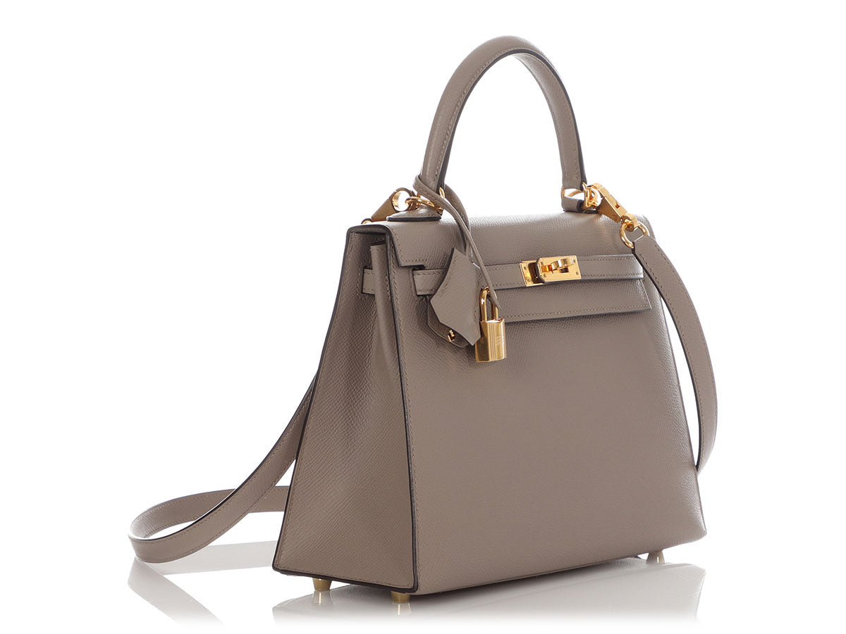 Hermès Gris Asphalte Epsom Kelly 25 - Image 5