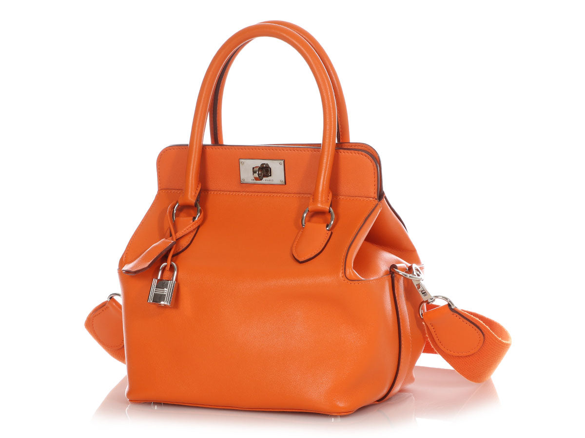 Hermès Orange Swift Toolbox 20 - Image 2