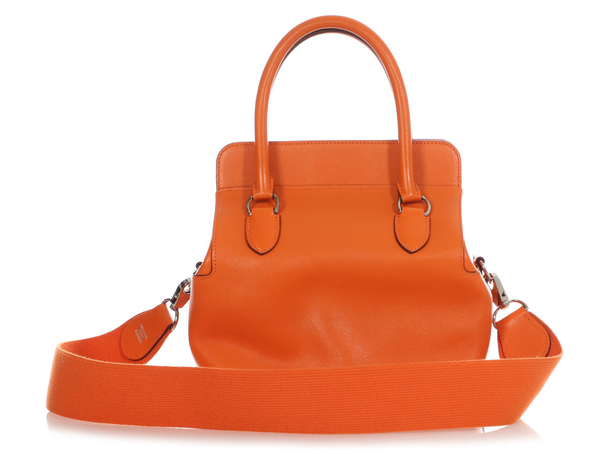 Hermès Orange Swift Toolbox 20 - Image 4