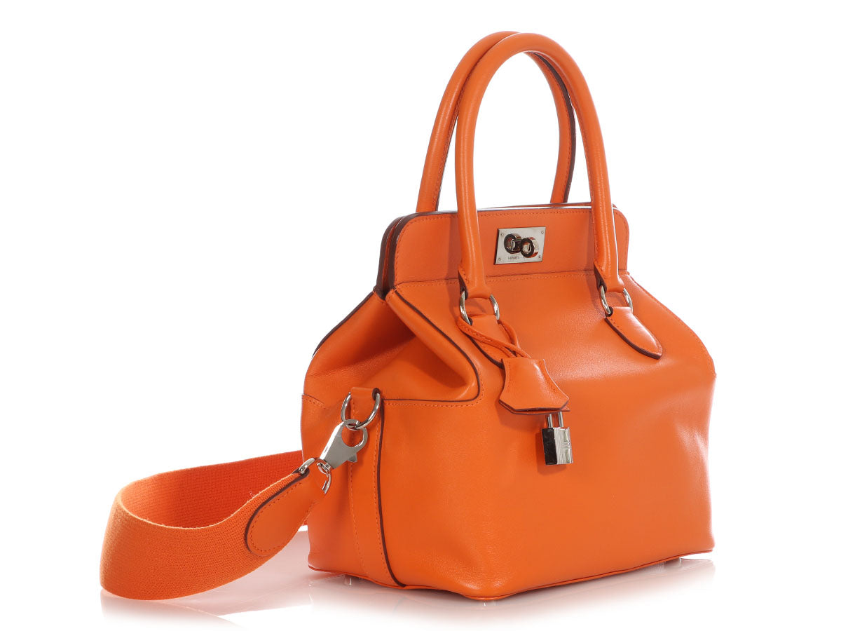 Hermès Orange Swift Toolbox 20 - Image 5