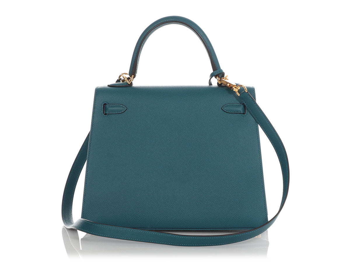 Hermès Vert Bosphore Epsom Kelly 25 - Image 4