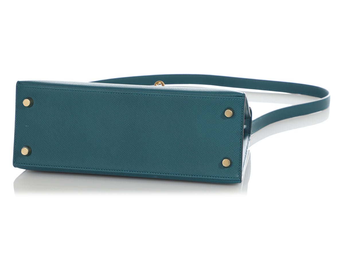 Hermès Vert Bosphore Epsom Kelly 25 - Image 6