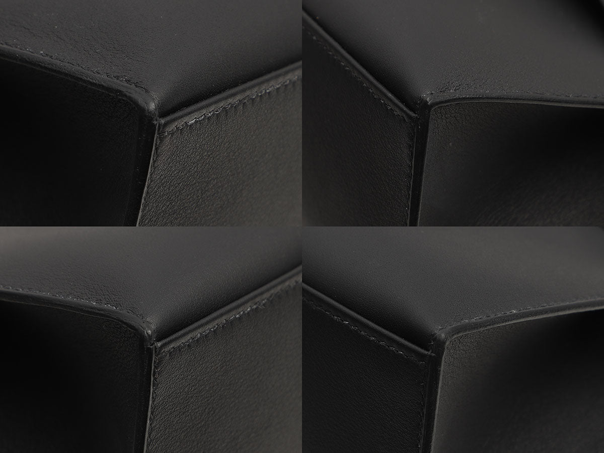 Hermès Black Swift Kelly Pochette - Image 9