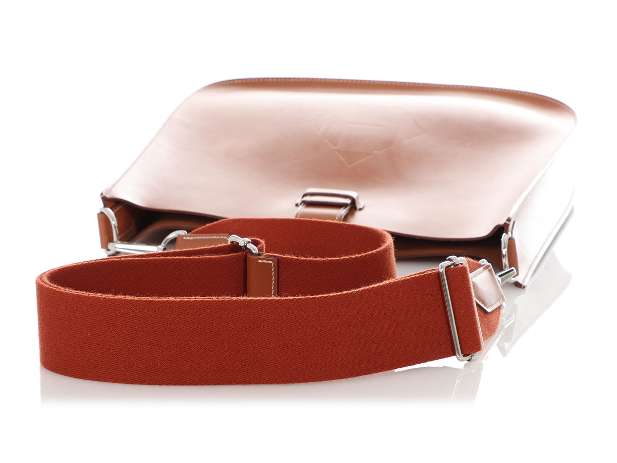 Hermès Gold Vache Hunter Evelyne Sellier 29 - Image 7