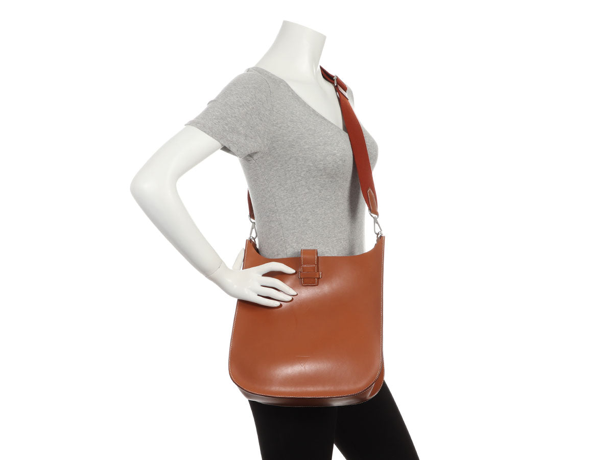 Hermès Gold Vache Hunter Evelyne Sellier 29 - Image 10