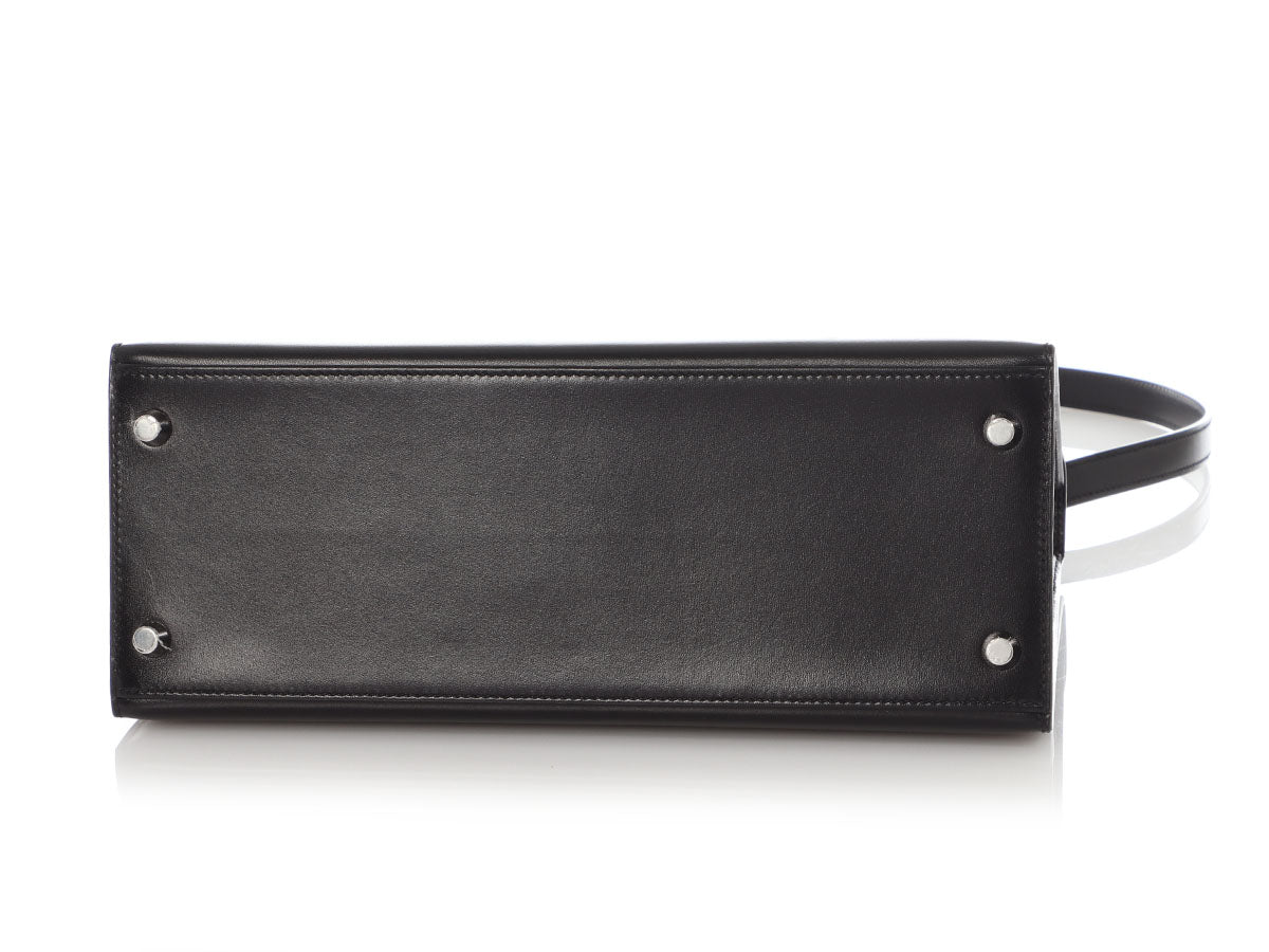 Hermès Black Box Calfskin Kelly 28 - Image 6