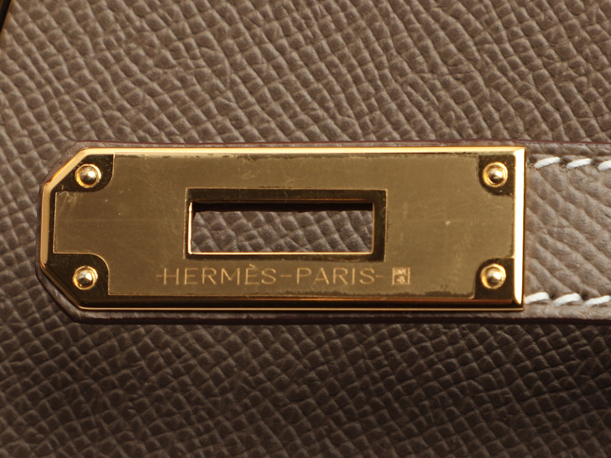 Hermès Etoupe Epsom Kelly 28 - Image 9