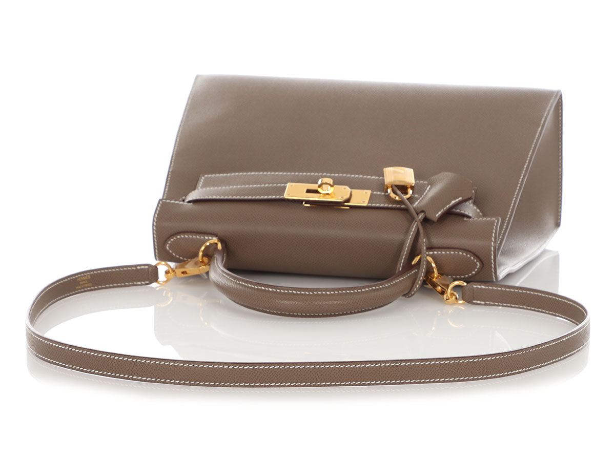 Hermès Etoupe Epsom Kelly 28 - Image 7