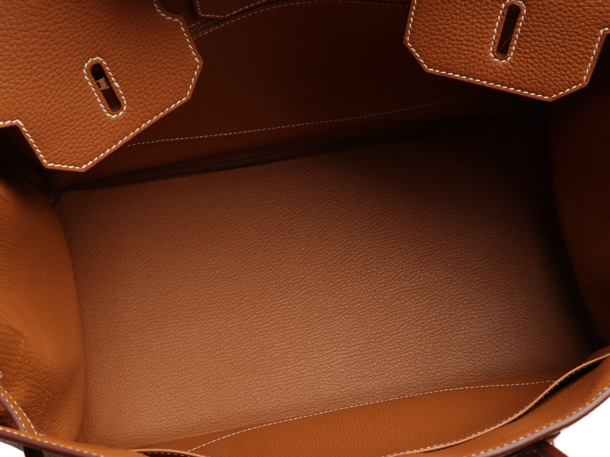 Hermès Gold Togo Birkin 35 - Image 10