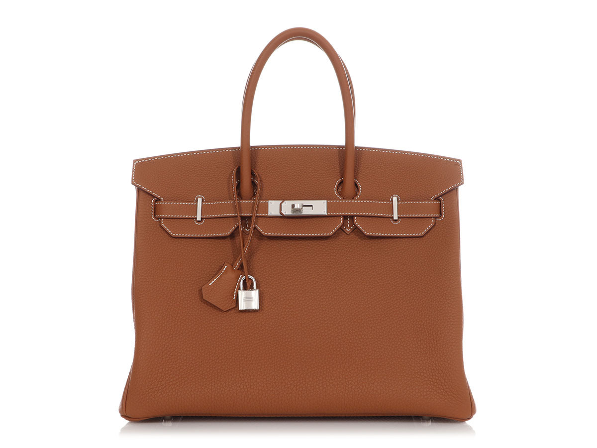 Hermès Gold Togo Birkin 35