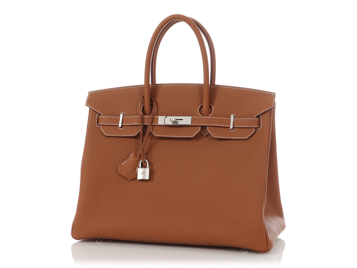 Hermès Gold Togo Birkin 35 - Image 2