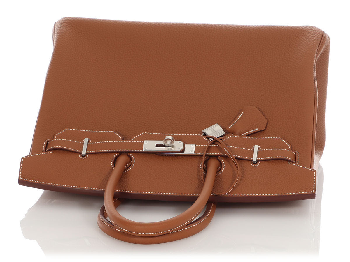 Hermès Gold Togo Birkin 35 - Image 9