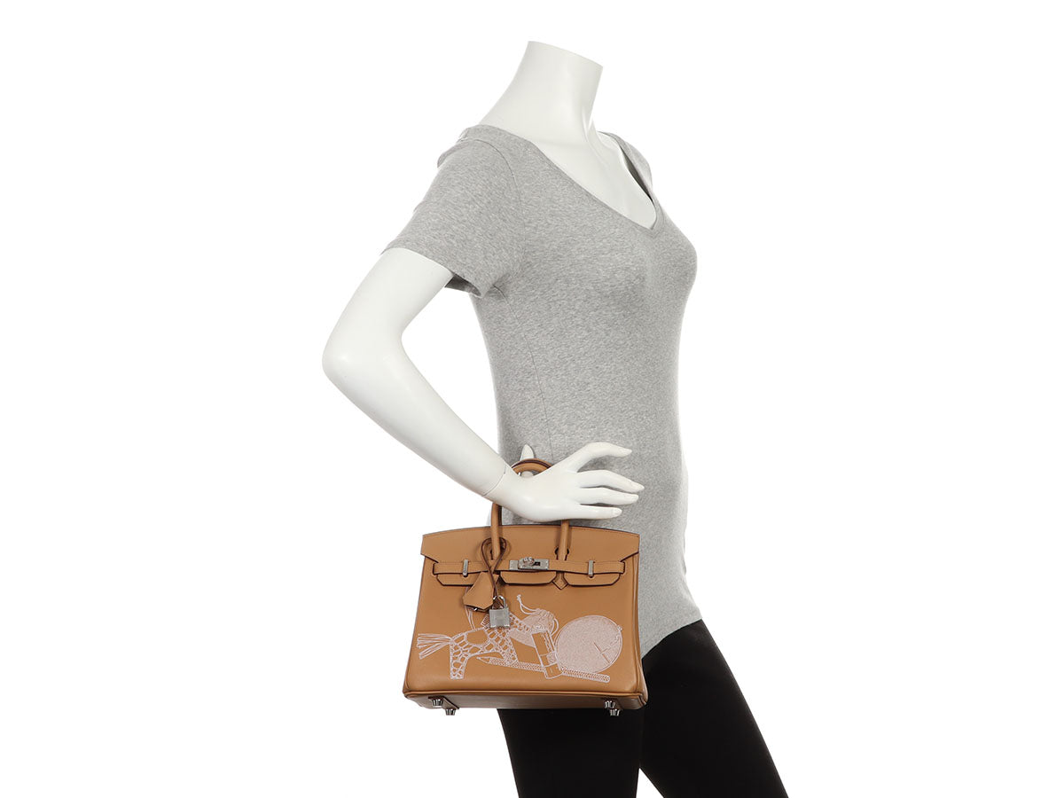 Hermès Biscuit Swift In and Out Birkin 25 - Image 11