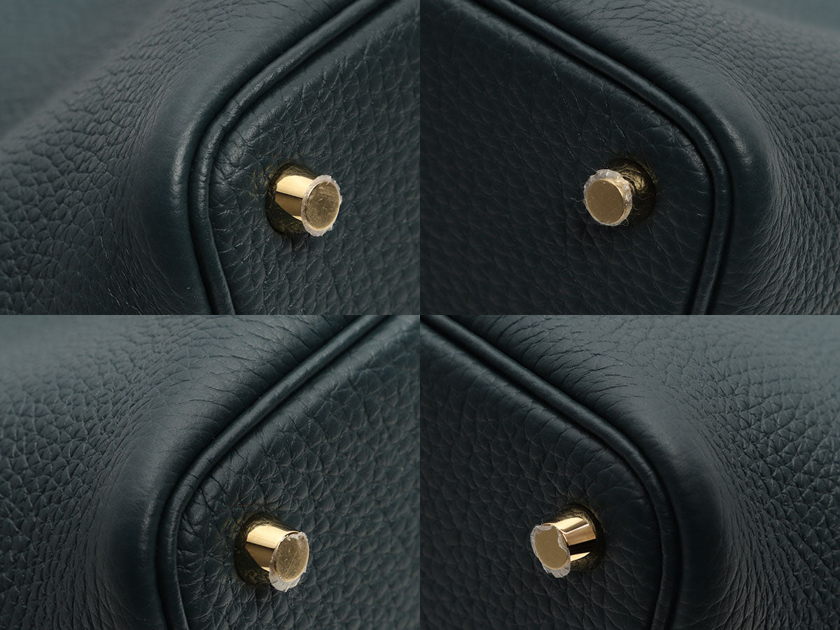 Hermès Vert Cypres Clémence Picotin Lock 18 - Image 9