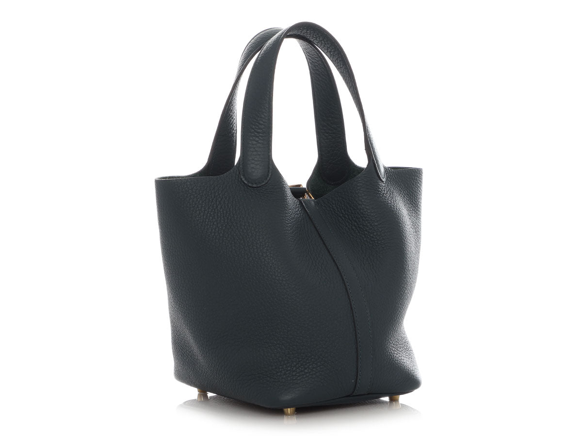 Hermès Vert Cypres Clémence Picotin Lock 18 - Image 3