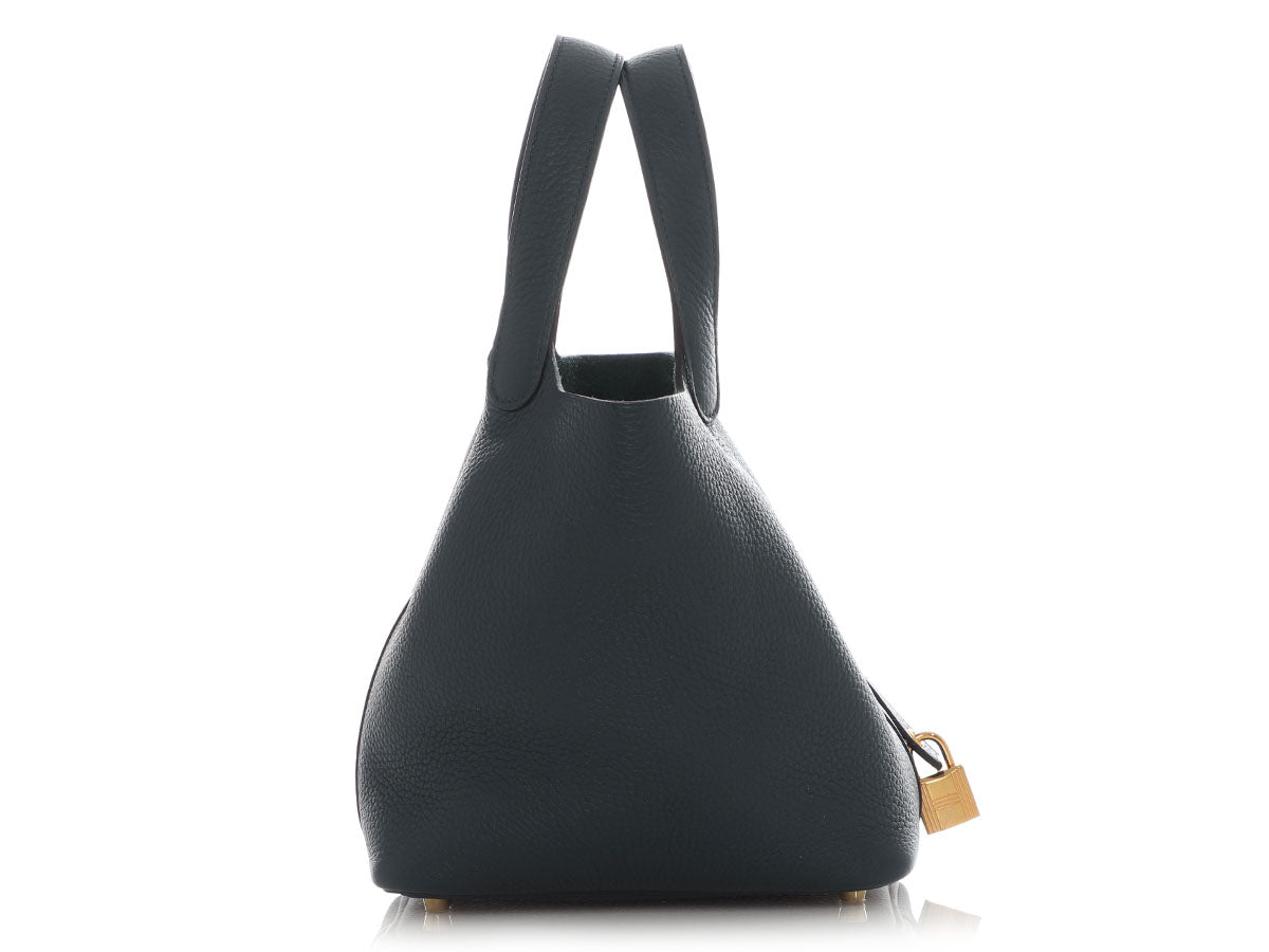 Hermès Vert Cypres Clémence Picotin Lock 18 - Image 4