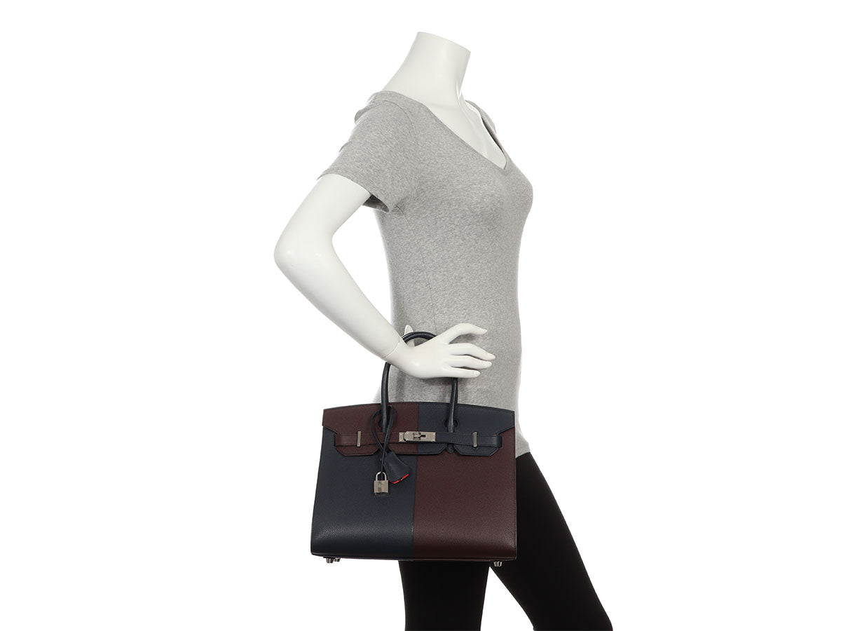 Hermès Epsom Casaque Birkin Sellier 30 - Image 12