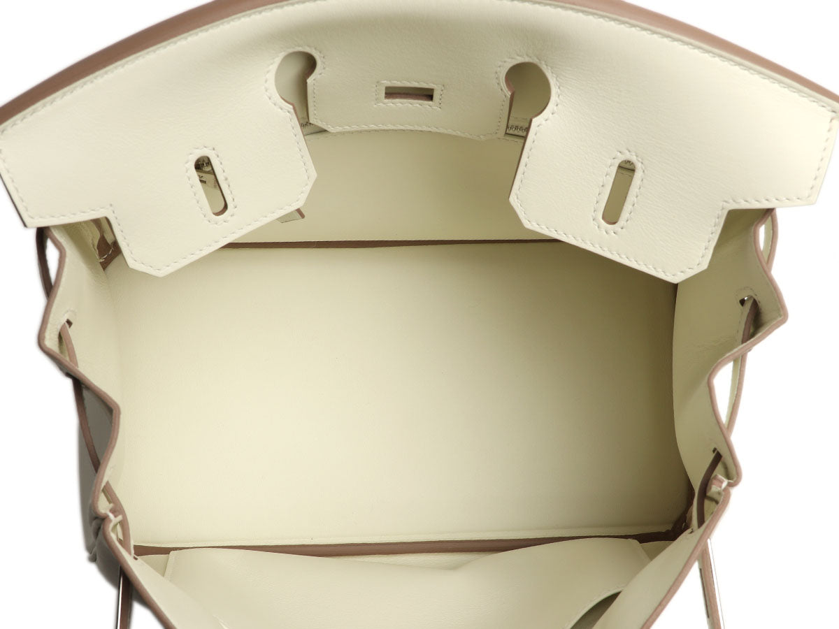 Hermès Mushroom Swift Birkin 25 - Image 11