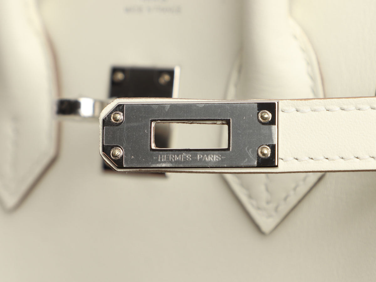 Hermès Mushroom Swift Birkin 25 - Image 9