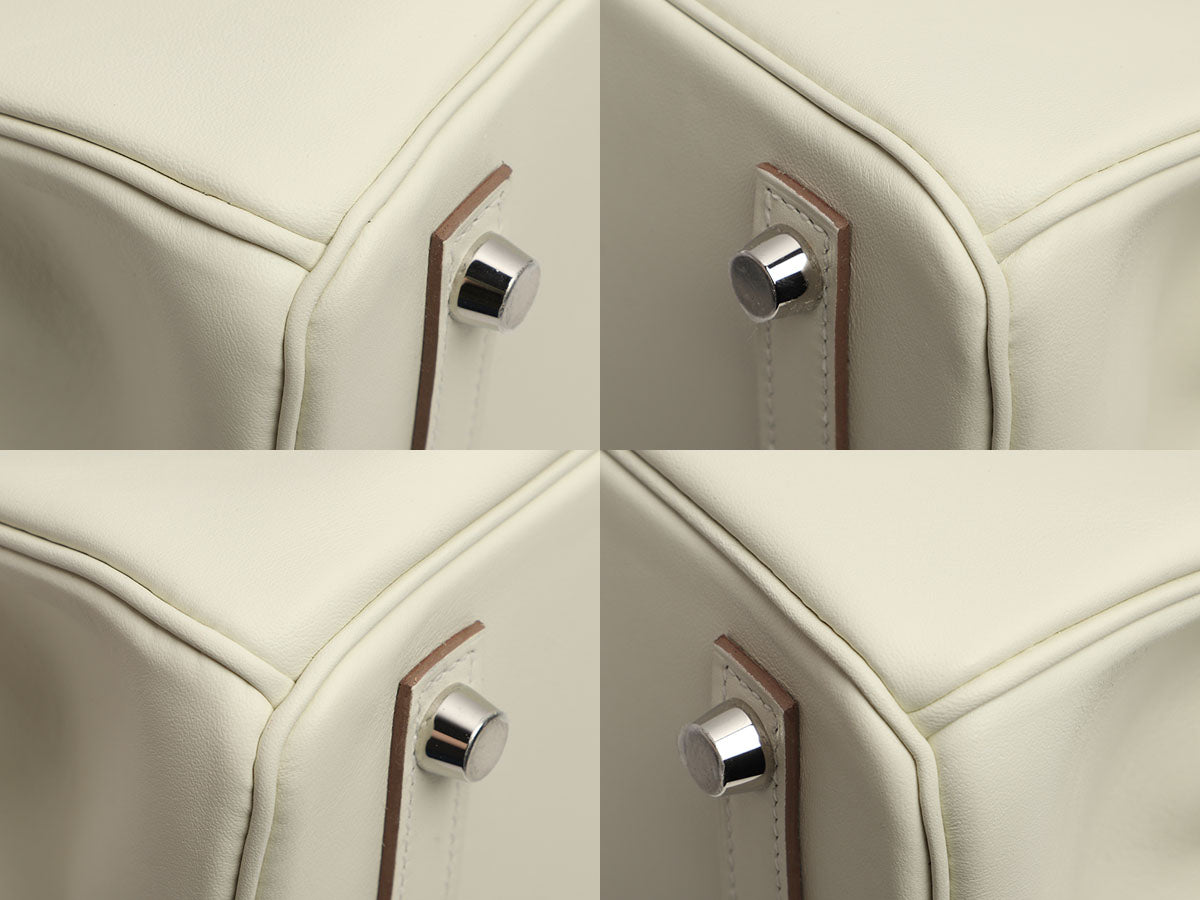 Hermès Mushroom Swift Birkin 25 - Image 10