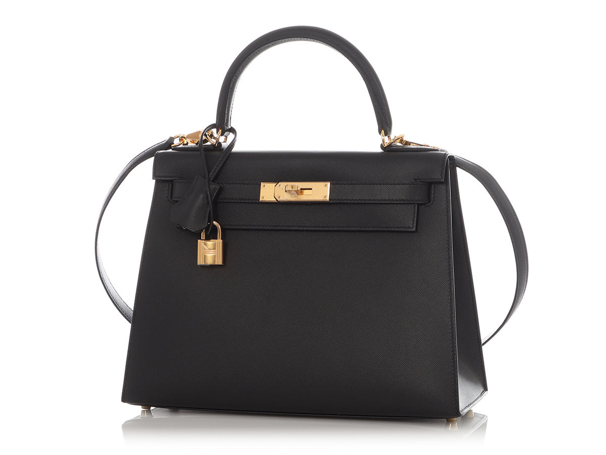 Hermès Black Madame Kelly 28 - Image 2