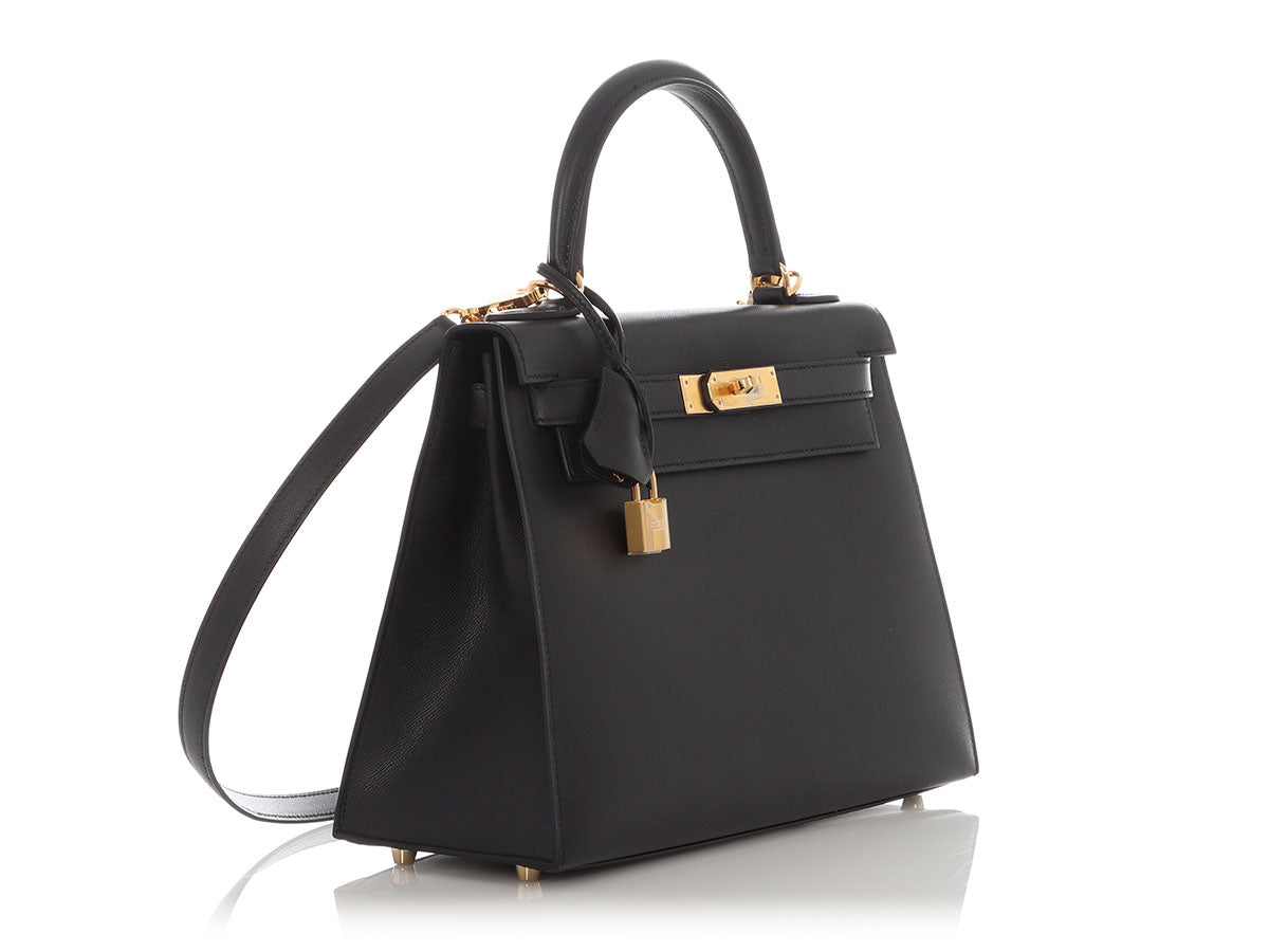 Hermès Black Madame Kelly 28 - Image 5