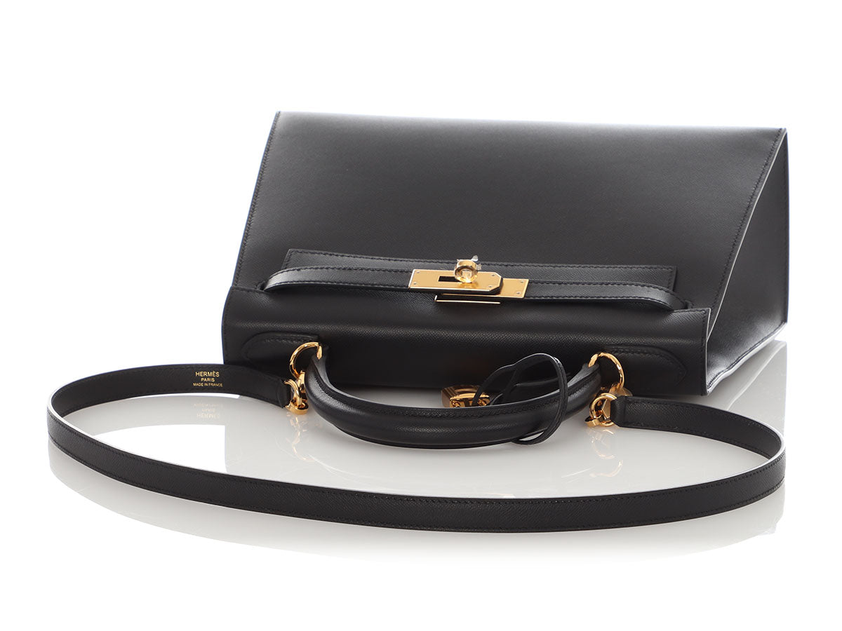 Hermès Black Madame Kelly 28 - Image 7