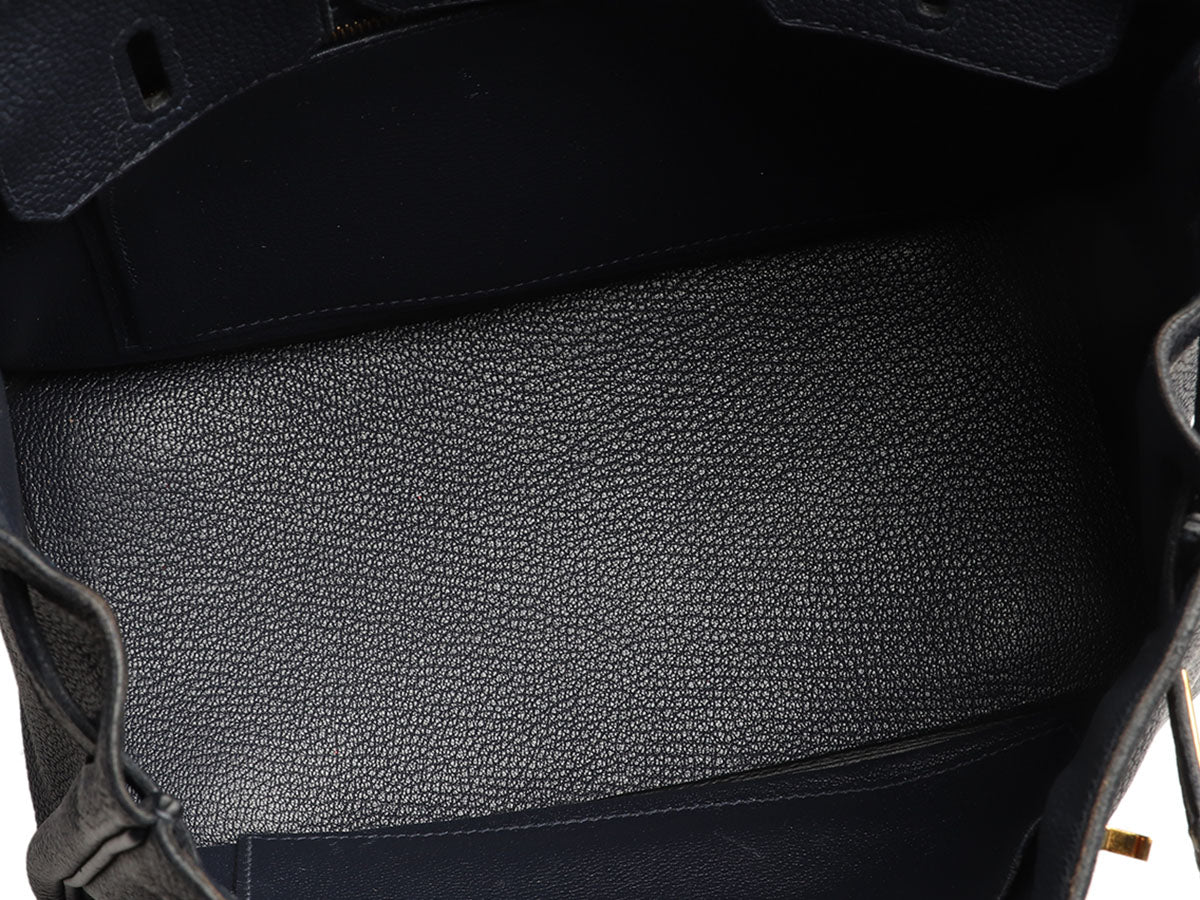 Hermès Bleu Nuit Togo Birkin 25 - Image 10