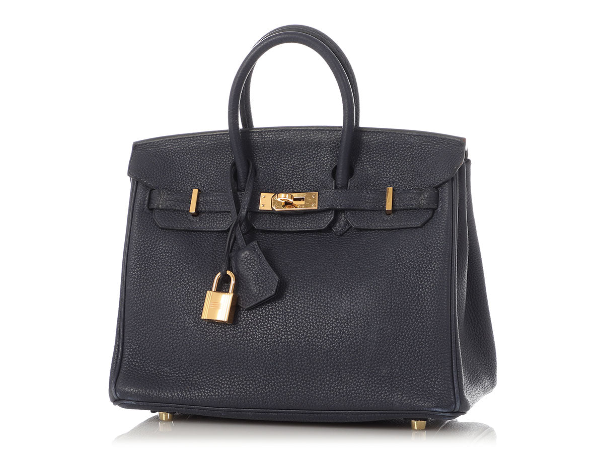 Hermès Bleu Nuit Togo Birkin 25 - Image 2