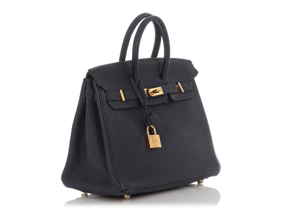 Hermès Bleu Nuit Togo Birkin 25 - Image 5