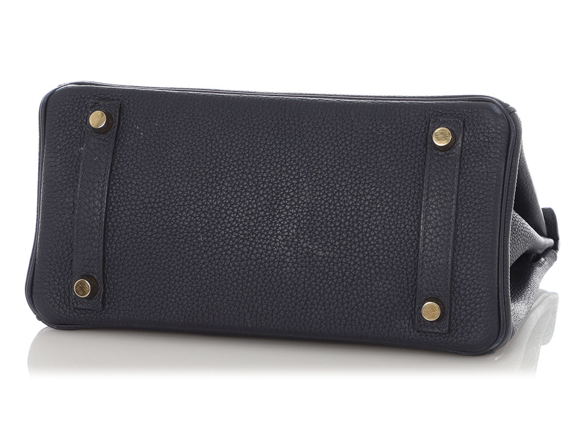 Hermès Bleu Nuit Togo Birkin 25 - Image 6