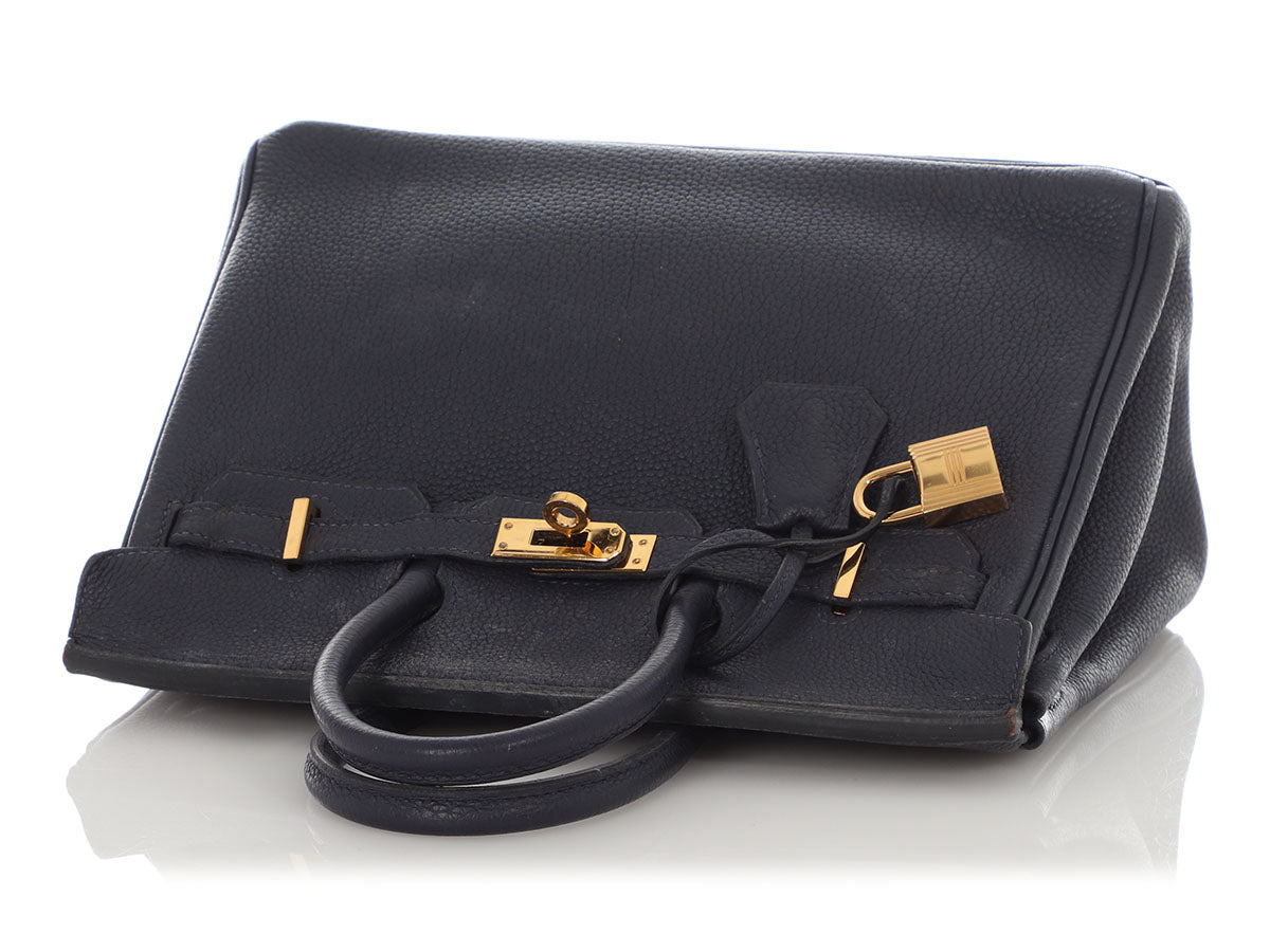 Hermès Bleu Nuit Togo Birkin 25 - Image 7