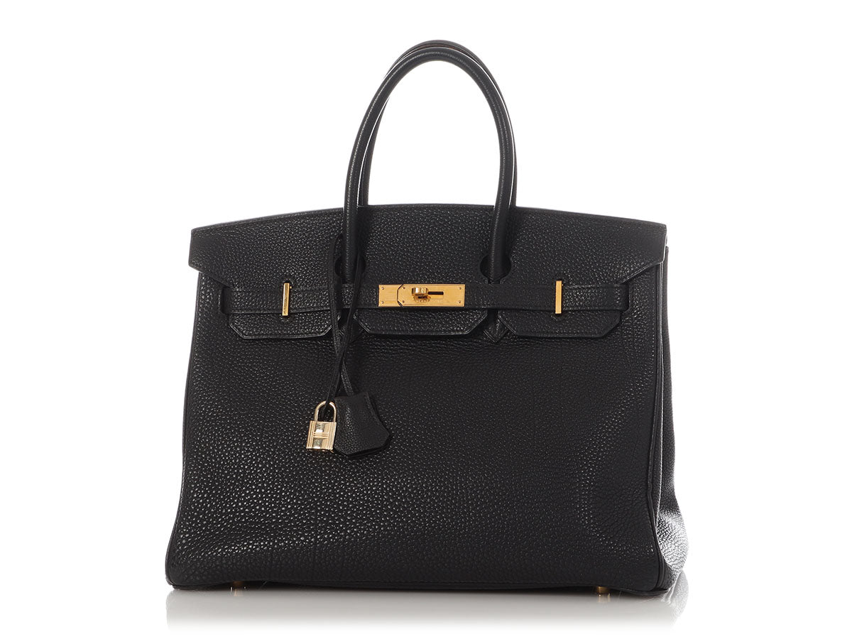 Hermès Black Togo Birkin 35 - Image 2