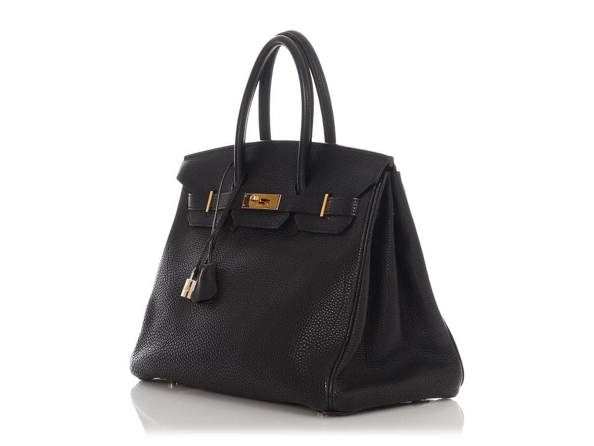 Hermès Black Togo Birkin 35 - Image 3