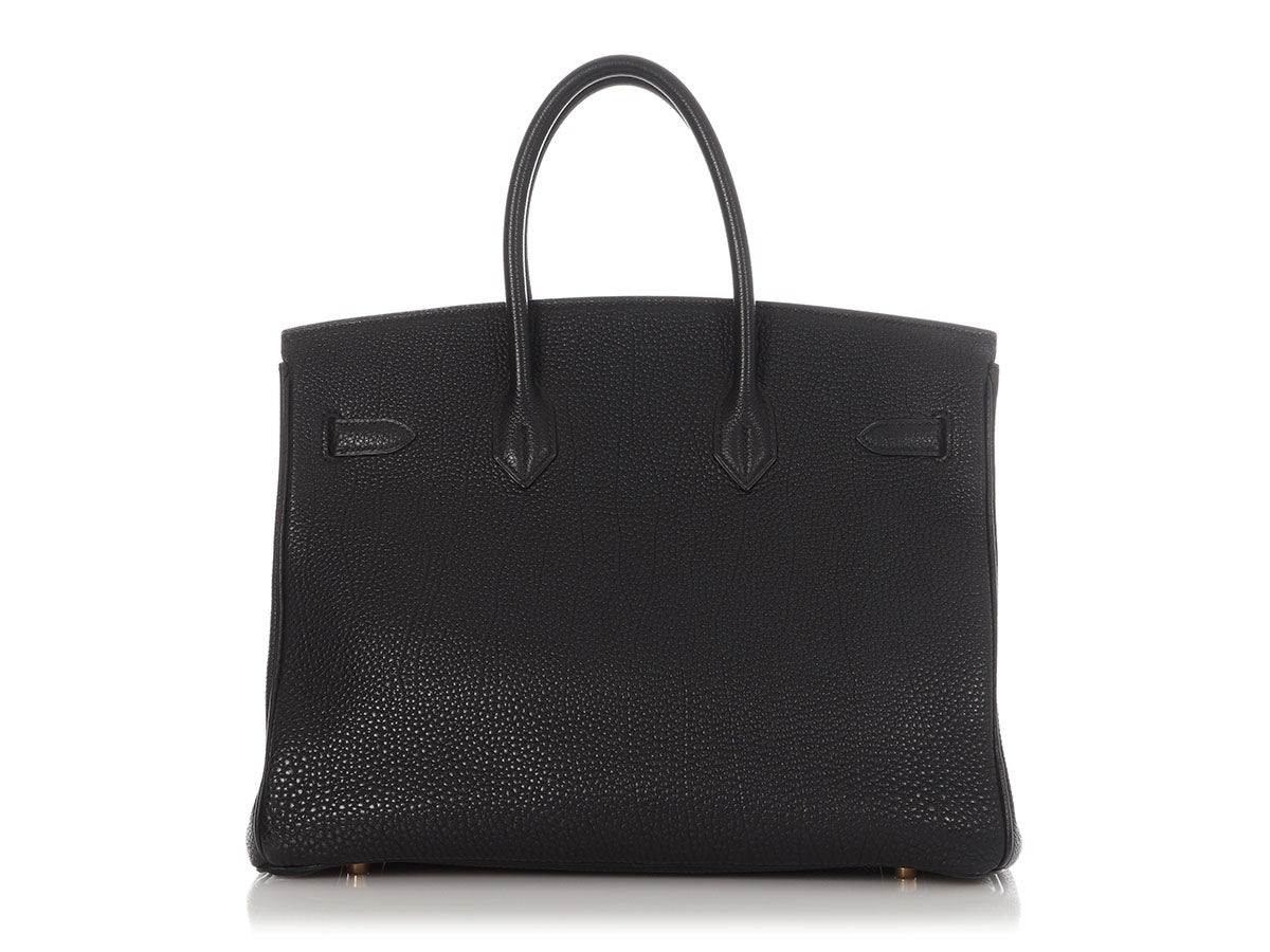 Hermès Black Togo Birkin 35 - Image 4