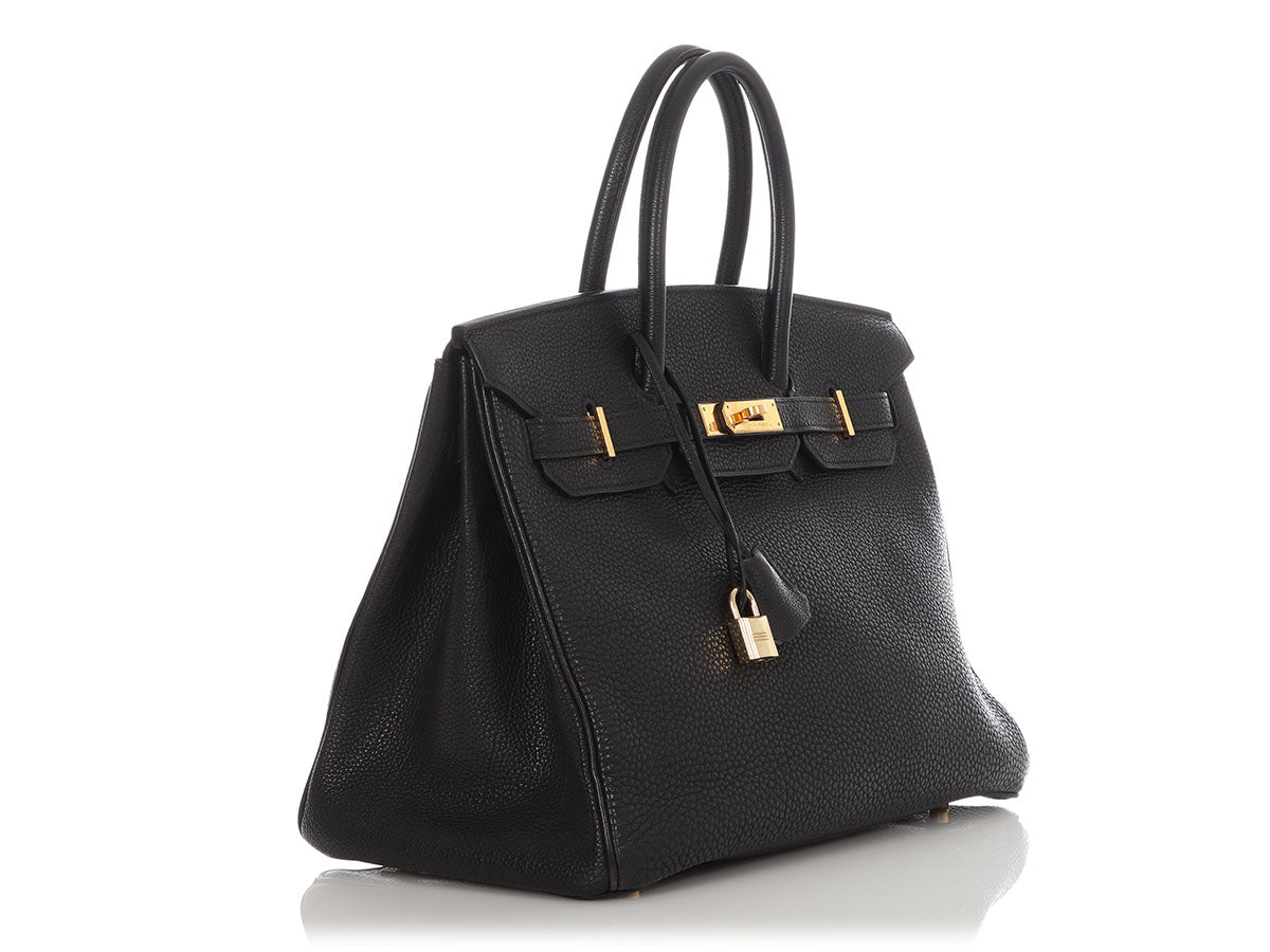 Hermès Black Togo Birkin 35 - Image 5