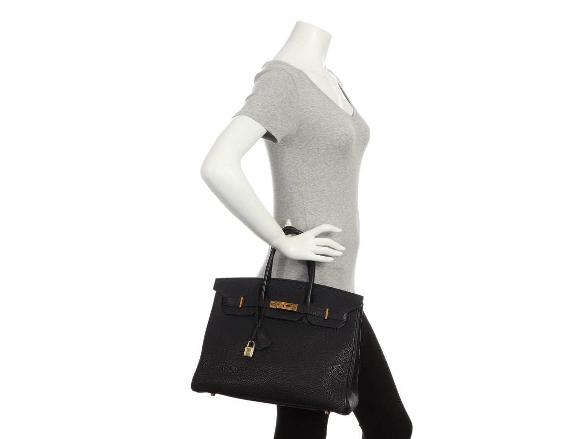 Hermès Black Togo Birkin 35 - Image 11