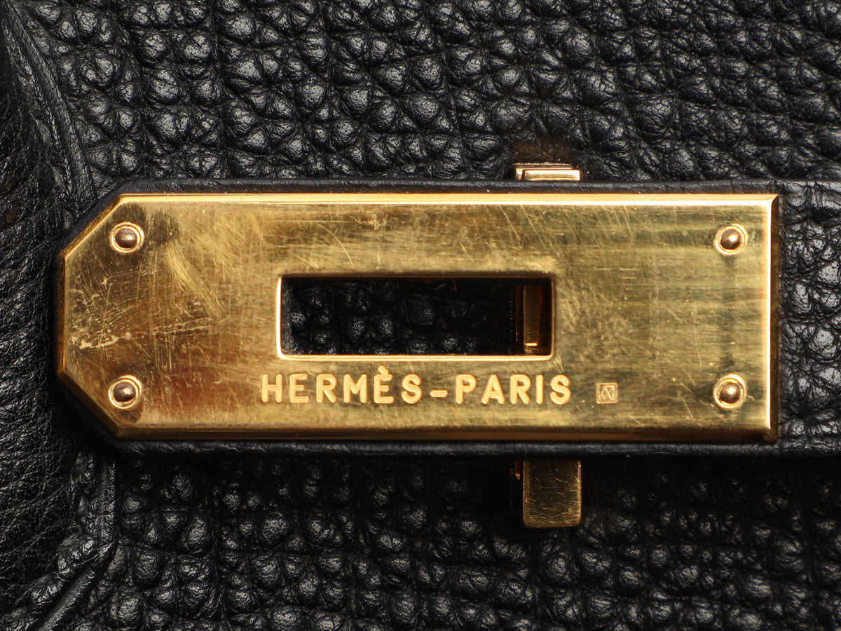 Hermès Black Togo Birkin 35 - Image 8