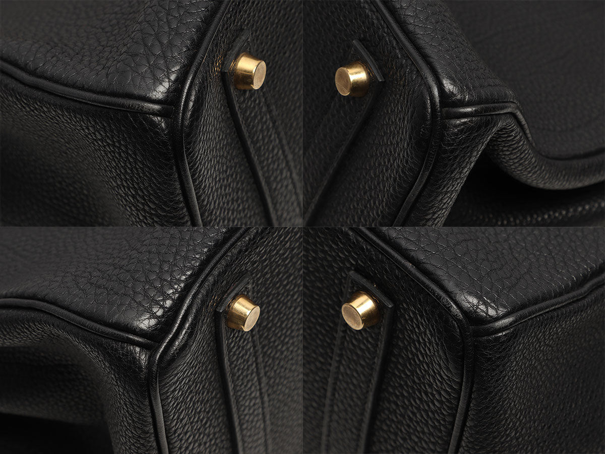 Hermès Black Togo Birkin 35 - Image 9