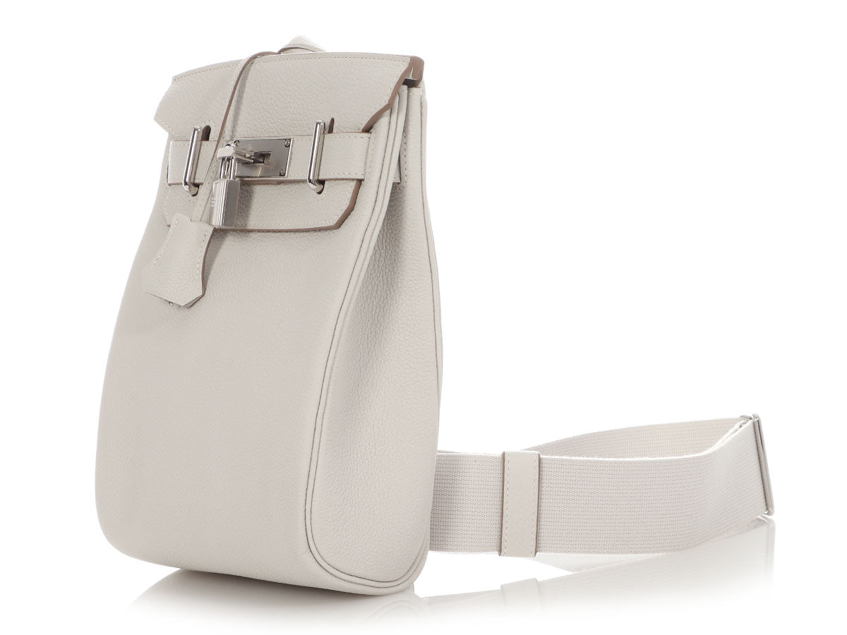 Hermès Gris Perle Togo Hac a Dos PM - Image 3